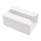 thumbnail image 3 of Caja de cubierta de papel Dispensador de papel higiénico para Blanco, 3 of 7