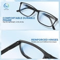 thumbnail image 4 of Gafas bloqueadoras de luz azul Viyawise G5 para mujeres y hombres, 4 of 7