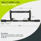 thumbnail image 3 of Barra de dominadas ProsourceFit Multi-Grip para marco de puerta de 61 a 81 cm, 3 of 6