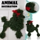 thumbnail image 1 of PYPESEEWY - Corona artificial de salchicha para perro, ramas artificiales, hojas verdes, guirnalda navideña, corona artificial para puerta de entrada, celebración del festival navideño, decoración de, 1 of 8