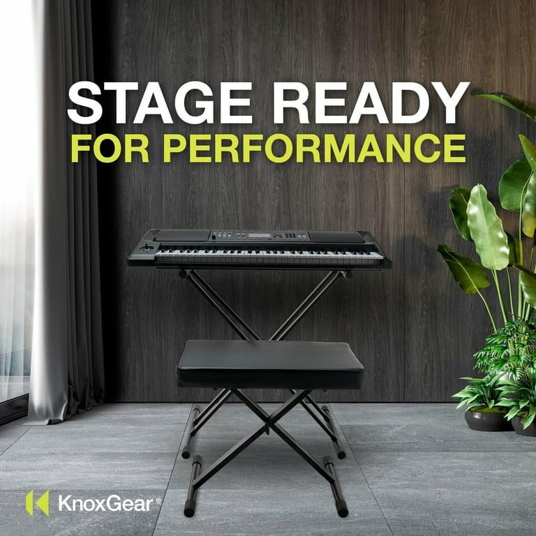 Knox Gear Adjustable Double X Keyboard Stand - Walmart.com