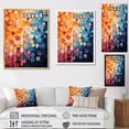 thumbnail image 4 of Designart "Mid Century Retro flow II" Abstract Wall Decor, 4 of 5