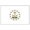 Valley Forge Flag RI3 Nylon Rhode Island State Flag, 3' X 5'