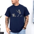 thumbnail image 2 of Skeleton Chasing Corgi Halloween Vibe Corgi Dog Lover T-Shirt, Fullsizes S-5XL Multicolors T-Shirt, 2 of 5