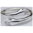 thumbnail image 2 of Bague de Mode pour Femmes Design Créatif - Bague d'Embrassage en Acier Inoxydable Tendance, 2 of 4