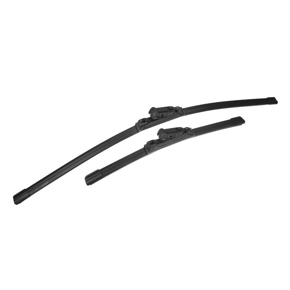 Unique Bargains 1 Pair 26'-14' Coating Silicon Front Windshield Wiper Blade Replacement Pair Set for Fiat 500X 2014-2023 Top-Lock Not J / U Hook