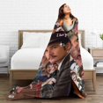 thumbnail image 6 of Collage Pedro Pascal Blanket, Lightweight & Ultra-Soft Flannel Fleece Blanket, Anti-Pilling Plush Blanket for Couch, Bed, Sofa, Bedding Decor, 50"x40", 6 of 6