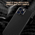 thumbnail image 6 of for iPhone 11 Phone Case,Slim Hard PC + Soft TPU Lightweight Anti-Scratch Shock Absorption Carbon Fibre Durable Protective Case Wireless Charing Cover for iPhone 11, Blackred, 6 of 10