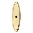 thumbnail image 2 of Alno A1225-3 Traditional 3" Long Solid Brass Oval Cabinet Knob Backplate - Antique English, 2 of 7