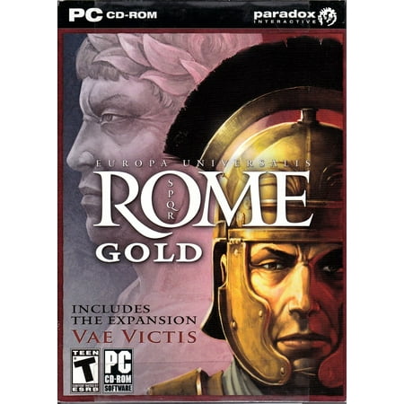 Europa Universalis Rome Gold PC CDRom - Includes the Expansion Vae (Best Europa Universalis 4 Mods)