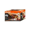 thumbnail image 3 of IMUSA 15in H. Cajun Cast Aluminum Oval Roaster with Lid & Tray, 3 of 10