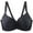 Black, variant on Posijego Underwire Bras for Women Plus Size Everyday Bra Comfort Breathable Push up Bralettes for Ladies