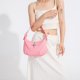 thumbnail image 3 of Bolso Para Las Axilas Bolso Bandolera Para Mujer De Gran Capacidad Fashionalbe Commuter Underarm Bag (Rosa), 3 of 6
