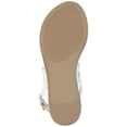 thumbnail image 6 of Journee Womens Lavine Multi Strap Flat Sandals, 6 of 9