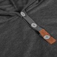 thumbnail image 4 of Sudadera con capucha delgada para hombre Likrtyny gris M, 4 of 6