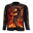 thumbnail image 3 of Camisa Casual Calavera Impreso 3d Playera De Manga Larga To, 3 of 5