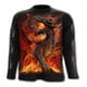 thumbnail image 3 of Camisa Casual Calavera Impreso 3d Playera De Manga Larga To, 3 of 5