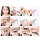 thumbnail image 3 of 1 Pair Fluffy Extensions Eyelashes Soft Thick Clear Stem Cross False Lashes Extensions for Makeup Use, 3 of 4