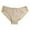 Beige, variant on Womens Underwear Low Rise Stretch Bikini Lace Panties Hipster Ladies Briefs Beige M