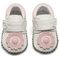 thumbnail image 3 of Baby Girls Boys Pu Leather Sneakers Anti-Slip Rubber Sole Cartoon Moccasins Handmade Newborn Slippers Hard Bottom Toddler First Walkers Infant Crib Shoes, 3 of 5