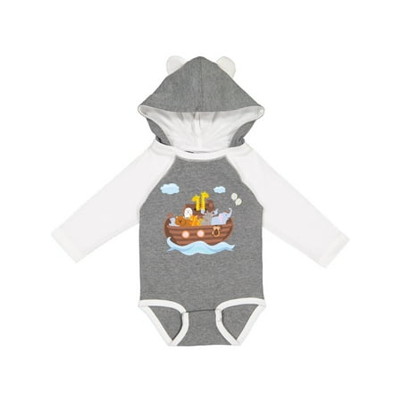 

Inktastic Animals Ark Gift Baby Boy or Baby Girl Long Sleeve Bodysuit