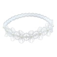 thumbnail image 1 of Liguero de boda Sunnimix Encaje Flores Blanco, 1 of 8