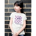 thumbnail image 2 of Virgo Emoji Zodiac Charm - Unique Horoscope Design Youth's T-shirt, 2 of 4