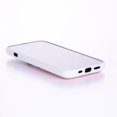 thumbnail image 4 of Dockem iPhone 13 Wallet Card Case; Built-in Metal Plate for Magnetic Mounting, 2 Card Holders, Silicone Exec M2T [White/Pink], 4 of 10