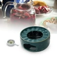 thumbnail image 2 of DOLITY Ceramic Teapot Holder Tealight Candle Warmer Blue, 2 of 4