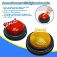 thumbnail image 3 of Answer Buzzers Gelabur, paquete de 2 unidades para el aula de juegos de preguntas y respuestas, 3 of 7