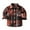 Brown, variant on Odeerbi Toddler Boys Girls Plaid Shacket Jacket Kids Toddler Flannel Shirt 2025 Long Sleeve Plaid Jacket Baby Fall Shirt Coat Outwear Brown 4-5 Years