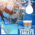 thumbnail image 2 of 1" Chlorinating Tablets For Hot Tubs,hlorinating Tablets For Small Above Ground Swimming Pool Hot Tub Spa And Fountains, 2 of 3