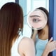 thumbnail image 2 of Magnifying Mirror 20x Magnification Portable Travel Mirror With Suction Cups, 2 of 5