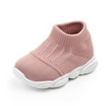 thumbnail image 5 of Lilgiuy Clearance under 10$ Toddler Infant Baby Girls Boys Casual Shoes Flying Woven Breathable Mesh Slip On Non-Slip Toddler Shoes First Walkers, 5 of 6