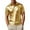 Gold, variant on Afdoent Mens Casual Polo Shirts New Summer Male Fashion Bronzed Shirt Short Sleeve Lapel Color Contrast Loose Shirts For Men