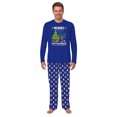 thumbnail image 3 of Jenny Merry Christmas Hanukkah Matching Pajamas For Family And Dog, 2 Pieces, Pockets, 3 of 7