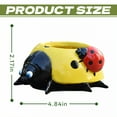 thumbnail image 4 of ICERUN 2Pcs Garden Statues,Resin Cute Ladybug Shape Garden Art,Rural Garden Style Yard Decorations Outdoor,Style5, 4 of 7