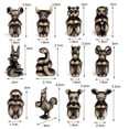 thumbnail image 5 of Joernso Chinese Zodiac Animal Incense Stick Holder Meditation Censer Stand Decoration, 5 of 8