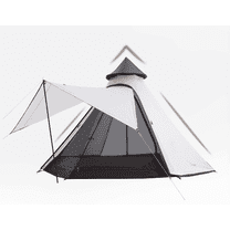 Outdoor yurt and Indian pyramid camping tent for family trips, outdoor camping and picnics