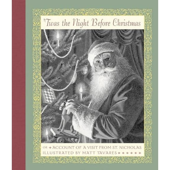Pre-Owned 'Twas the Night Before Christmas: Or Account of a Visit from St. Nicholas, 9780763631185, 0763631183, Hardcover, Illustrated edition