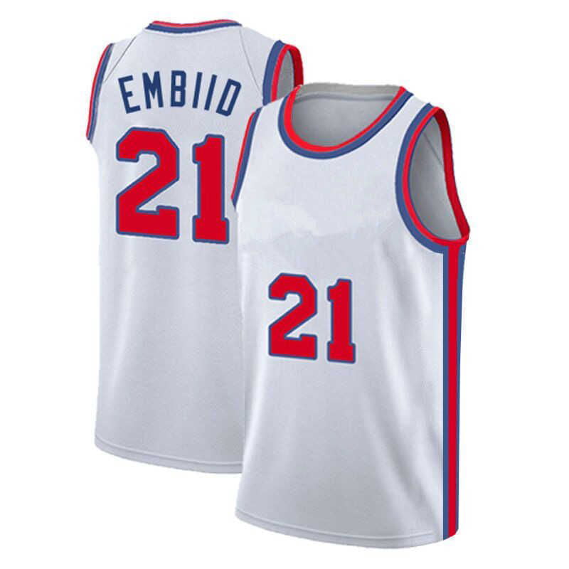 embiid jersey white