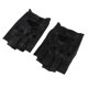 thumbnail image 1 of Guantes Cortos de Piel Sintética para Hombre perfecl Medio Sin Motocicleta Lazo negro del gancho, 1 of 8