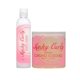 thumbnail image 1 of Acondicionador/desenredante sin enjuague Kinky Curly Knot Today de 8 oz + Gel de crema para rizos Kinky Curly de 8 oz, 1 of 3