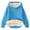 01 Sky Blue, variant on Hicidod Girls Hoodies Long Sleeve Fleece Lined Kids Pullover Tops Winter Warm Fashion Solid Casual Hooded Boys Sweatshirt