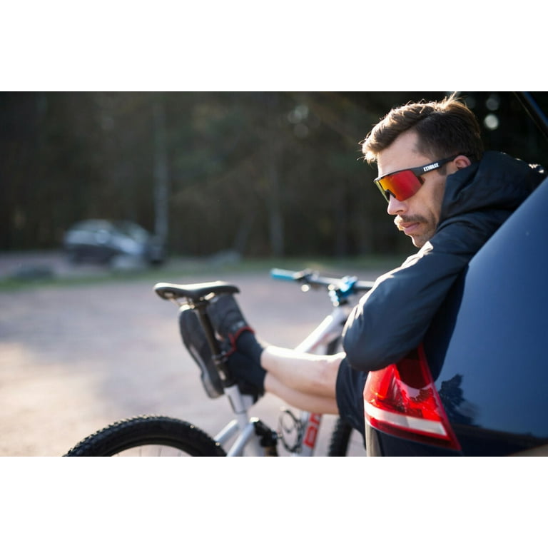 Bliz Matrix, Matte Black Frame, Brown with Red Multi Lens