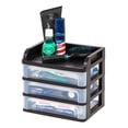 thumbnail image 2 of IRIS Small Desktop Drawer System, 1 Pack, Black, 2 of 7