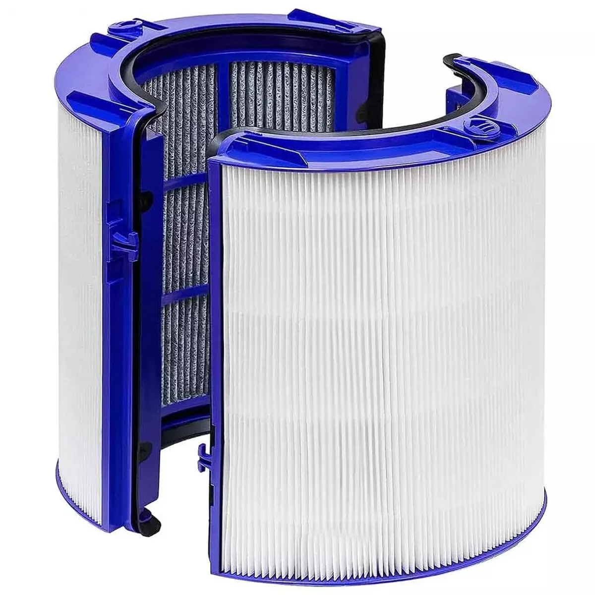 Dyson HP07 Cool Air Multiplier Purifier Heater, White/Silver Dyson HP07 Cool Air Multiplier Purifier Heater, White/Silver