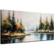 thumbnail image 1 of Pintura decorativa para paredes de Ajion, que representa paisajes naturales en las montañas, ideal para decorar paredes en oficinas, hogares, restaurantes y pasillos., 1 of 5