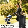 thumbnail image 6 of Stroller Travel Bag, Gate Check Bag for Single and Double Strollers, Lightweight Pushchair Transport Carry Bags with Shoulder Straps for Airplane Travel, 6 of 6