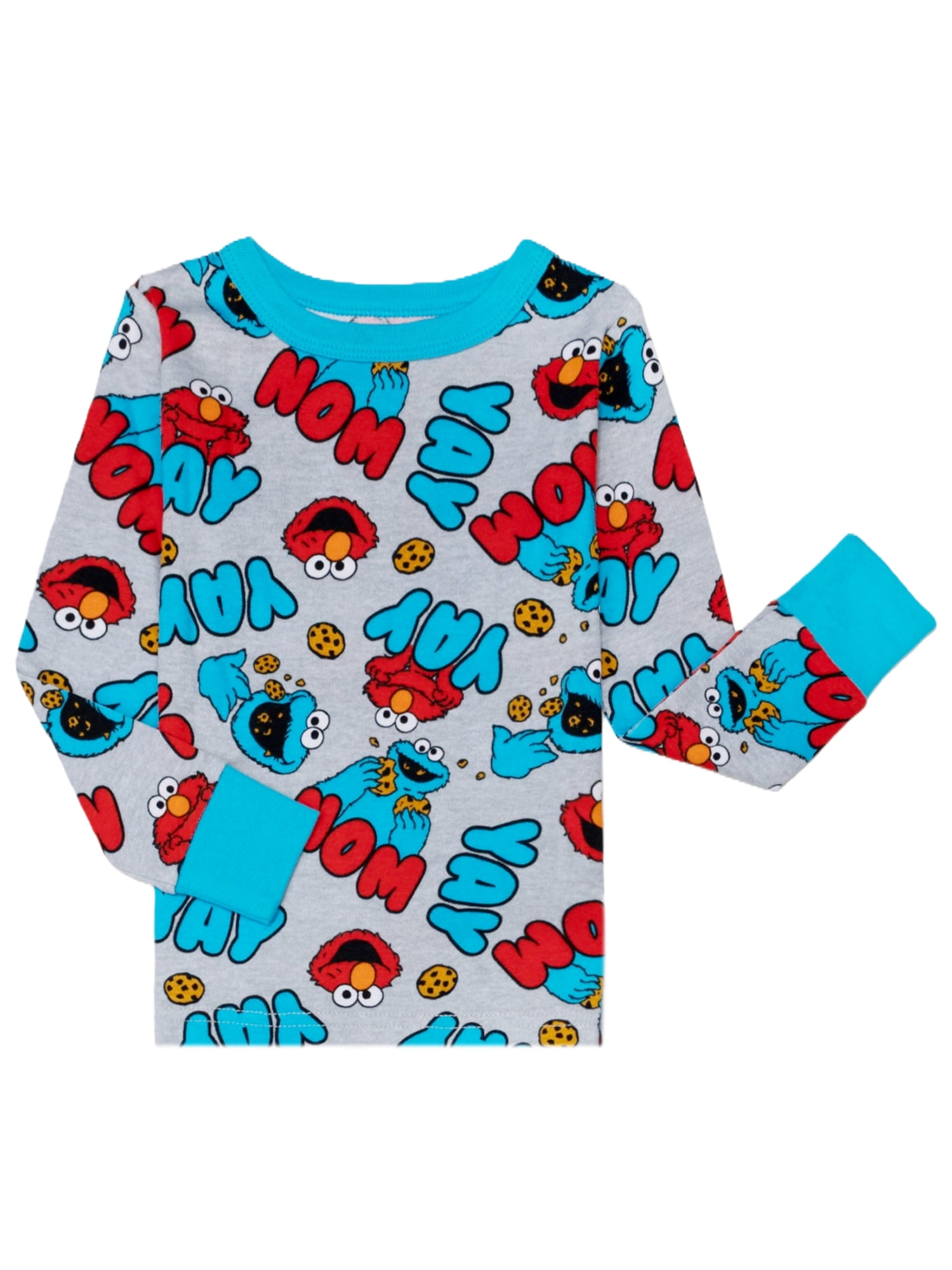 Character Toddler Long Sleeve Shirt and Pants Pajama Set, 2-Piece, Sizes 12M-5T